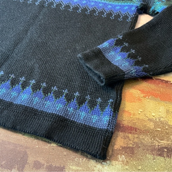 NORVYK RENOIR - Vintage Nordic Wool Sweater - Picture 4 of 11